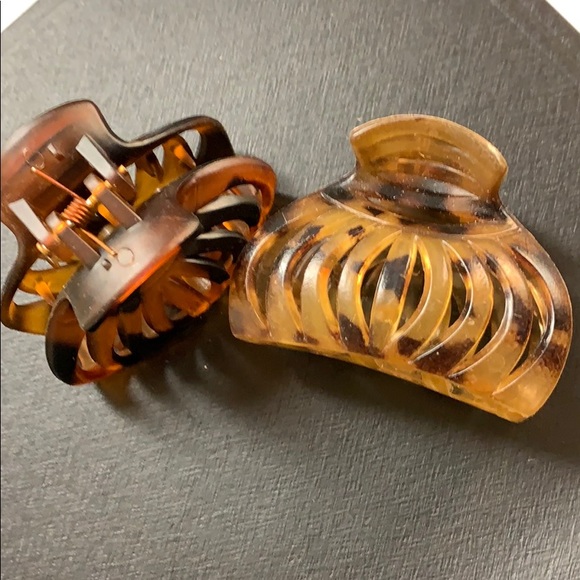 Pair of Hair Claws Clamps 2.25 x 1.75 - Picture 1 of 8